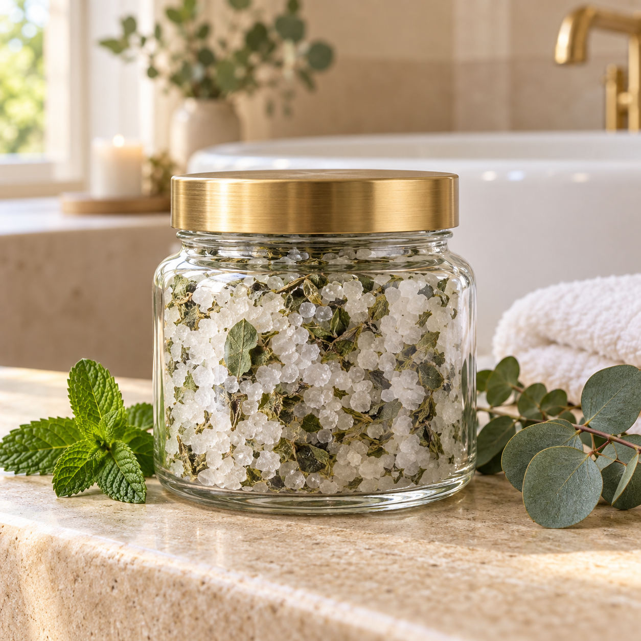 Sales de baño Menta y Eucalipto de Soapy by Sophie